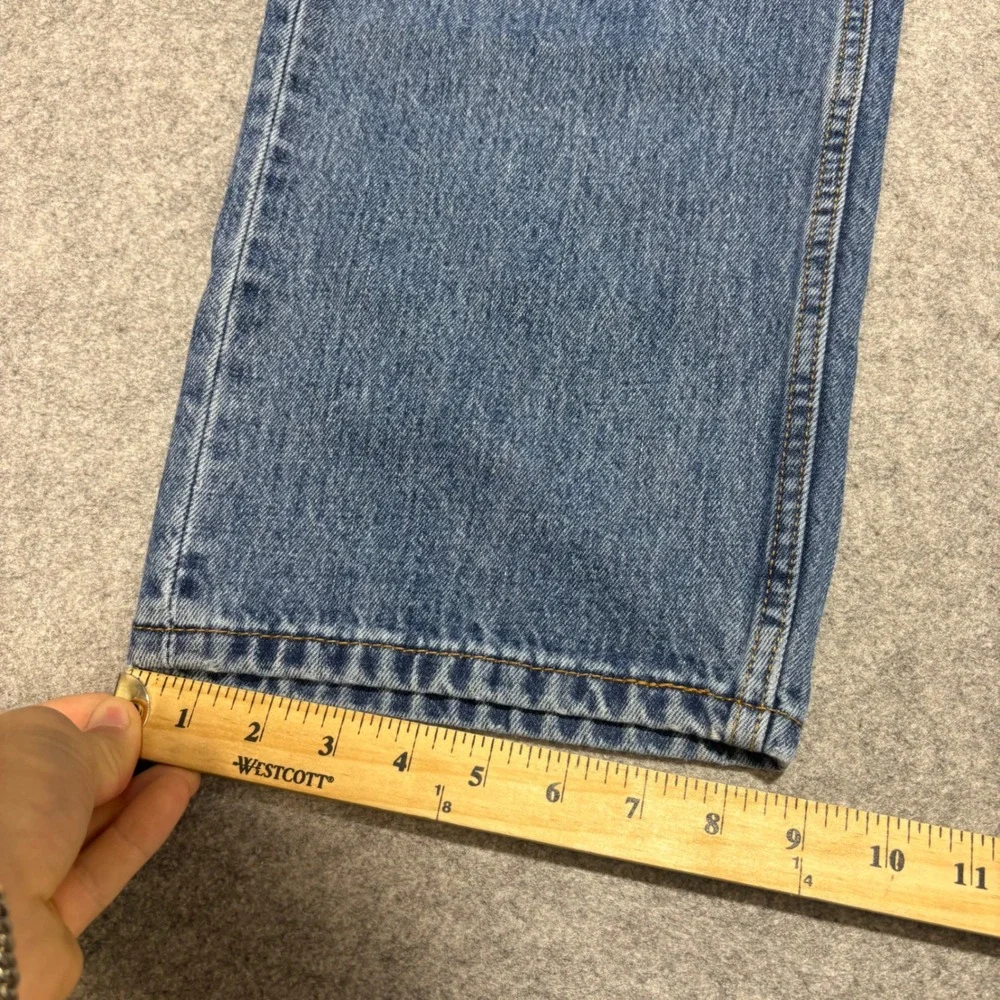 Levis 550 Relaxed Fit Tapered Leg Jeans Mens 40x34 Blue Medium Wash Denim